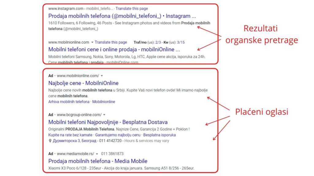 rezultati-organske-pretrage-google-search | mediaplannerblog.com